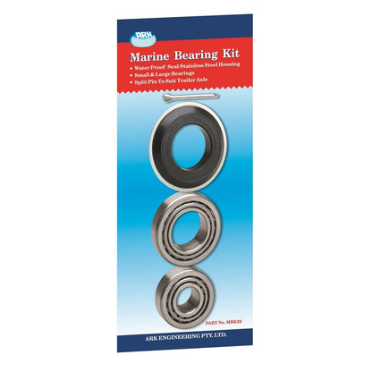 Ark Holden Marine Bearing Kit for 39mm/40mm Axles with Waterproof Seal