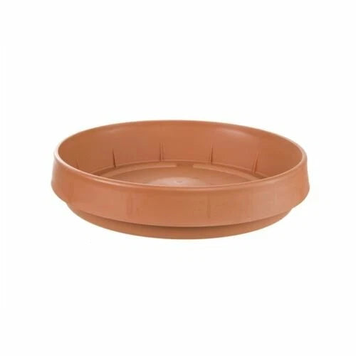 Yates Tuscan Terracotta Plastic Saucer 300mm - Durable, Eco-Friendly, Outdoor Use