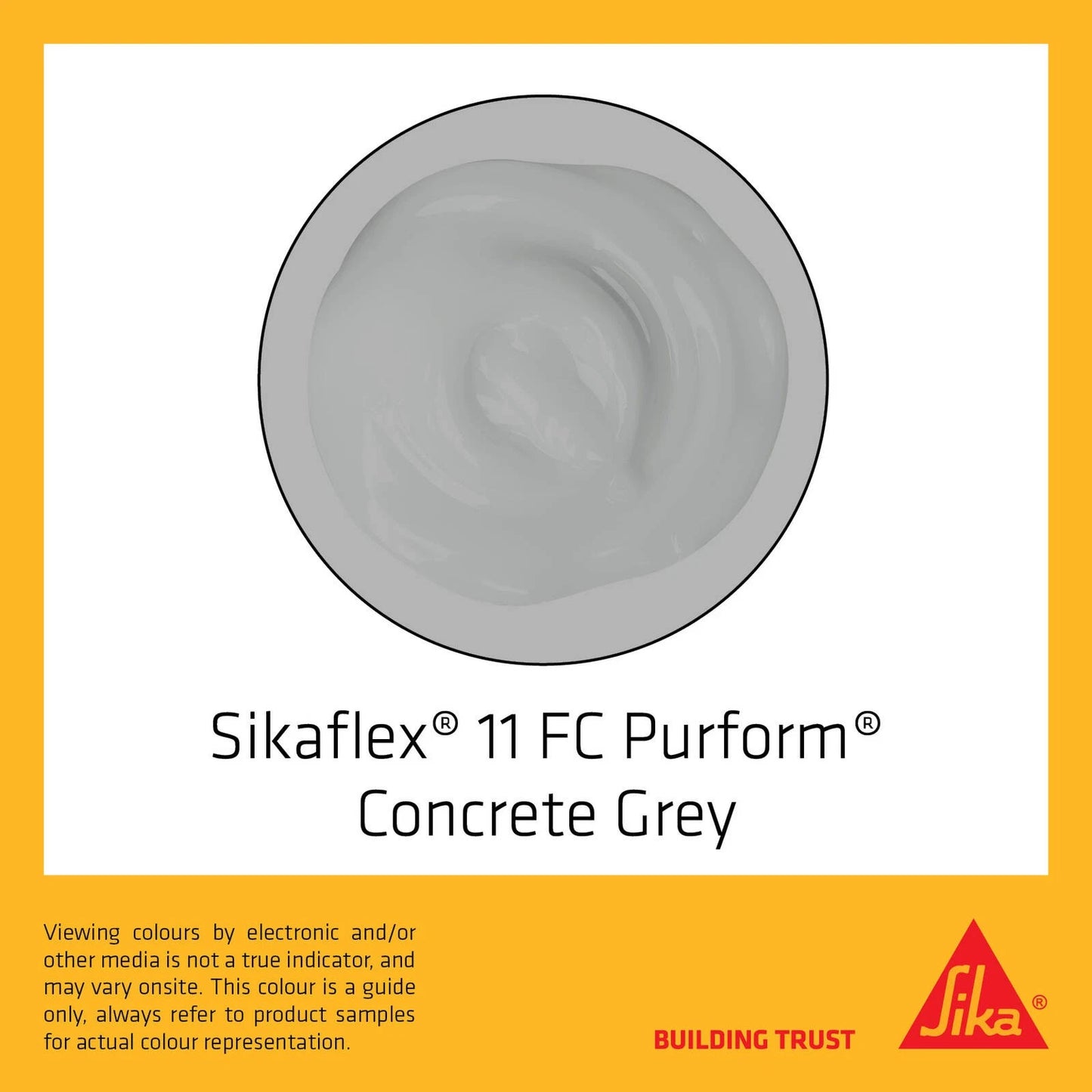 Sika Sikaflex 11FC Purform 300ml Concrete Grey Polyurethane Sealant & Adhesive