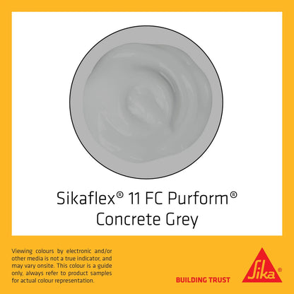 Sika Sikaflex 11FC Purform 300ml Concrete Grey Polyurethane Sealant & Adhesive