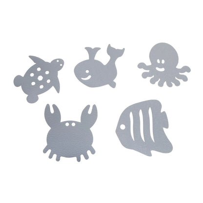 Dreambaby Heat Sensing Anti Slip Bath Strips - Child Safety, Easy Install, Blue