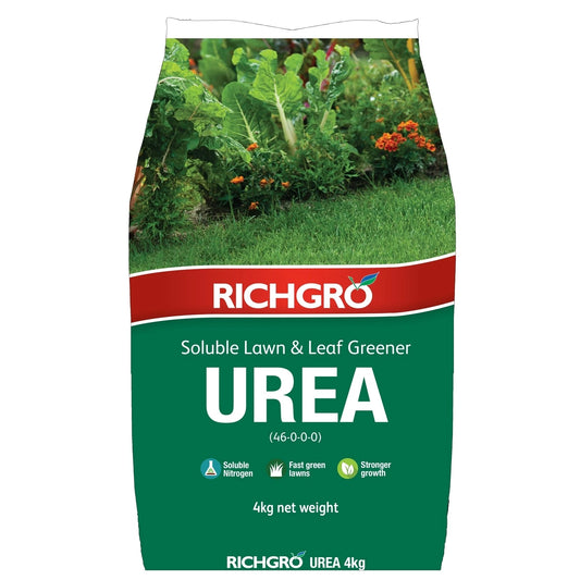 Richgro 4kg Urea Nitrogen Fertiliser for Lush Lawns & Plants