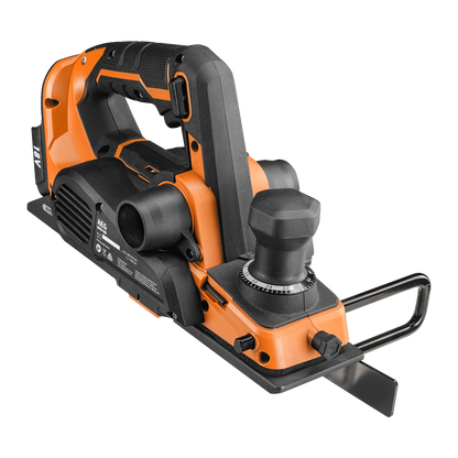 AEG 18V Brushless Planer 82mm - Precision, Adjustable Chamfer, Dual Dust Ejection
