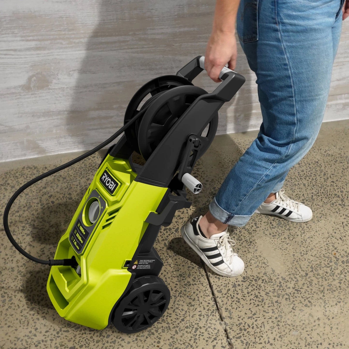 Ryobi 2030 PSI High Pressure Washer with Turbo Nozzle & Surface Cleaner