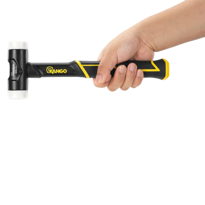 Kango 38mm Soft Face Mallet with Interchangeable Nylon Faces and Wedged Handle Design