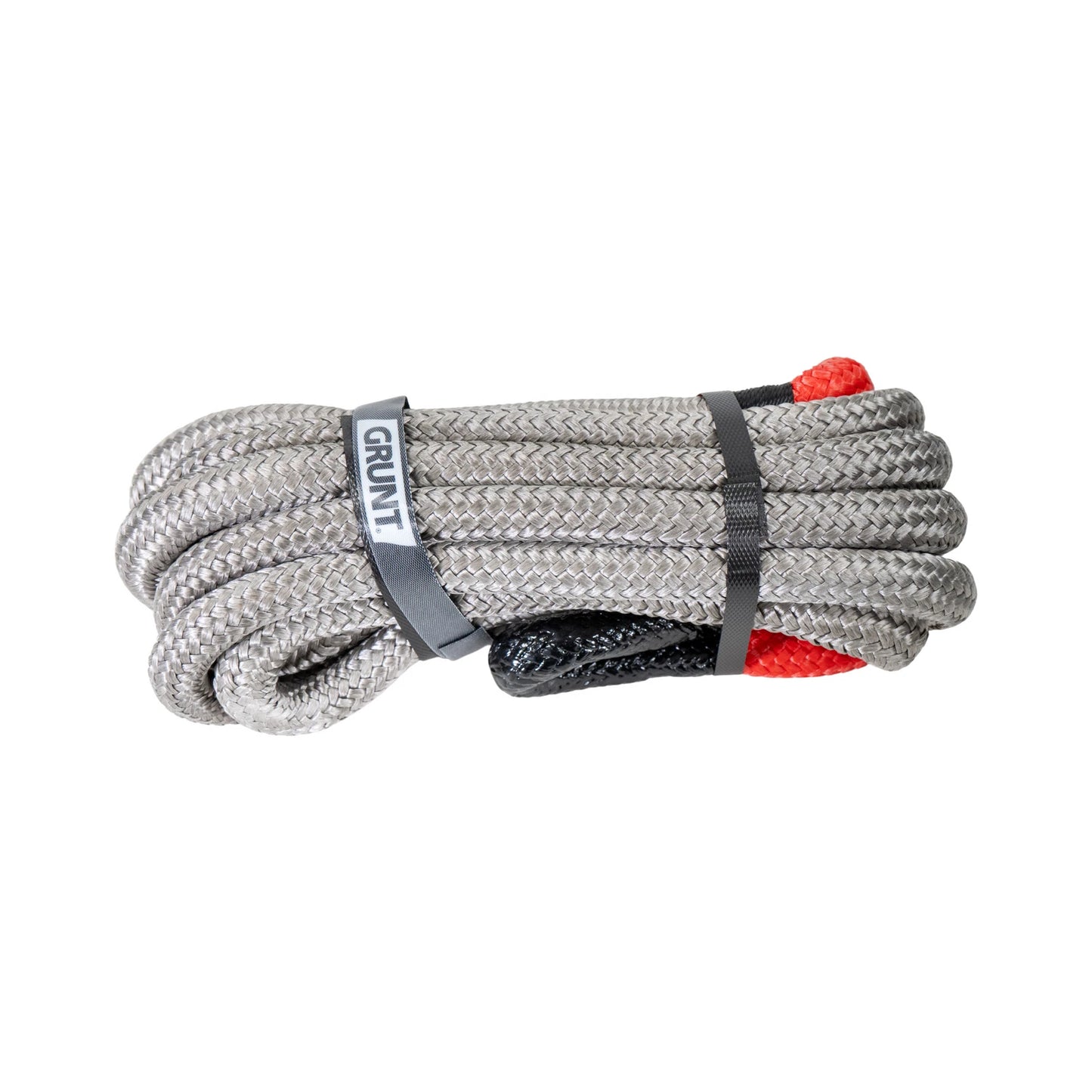 GRUNT Kinetic Nylon Recovery Rope 8000Kgs 19mm x 6m Double Braided with 30% Stretch