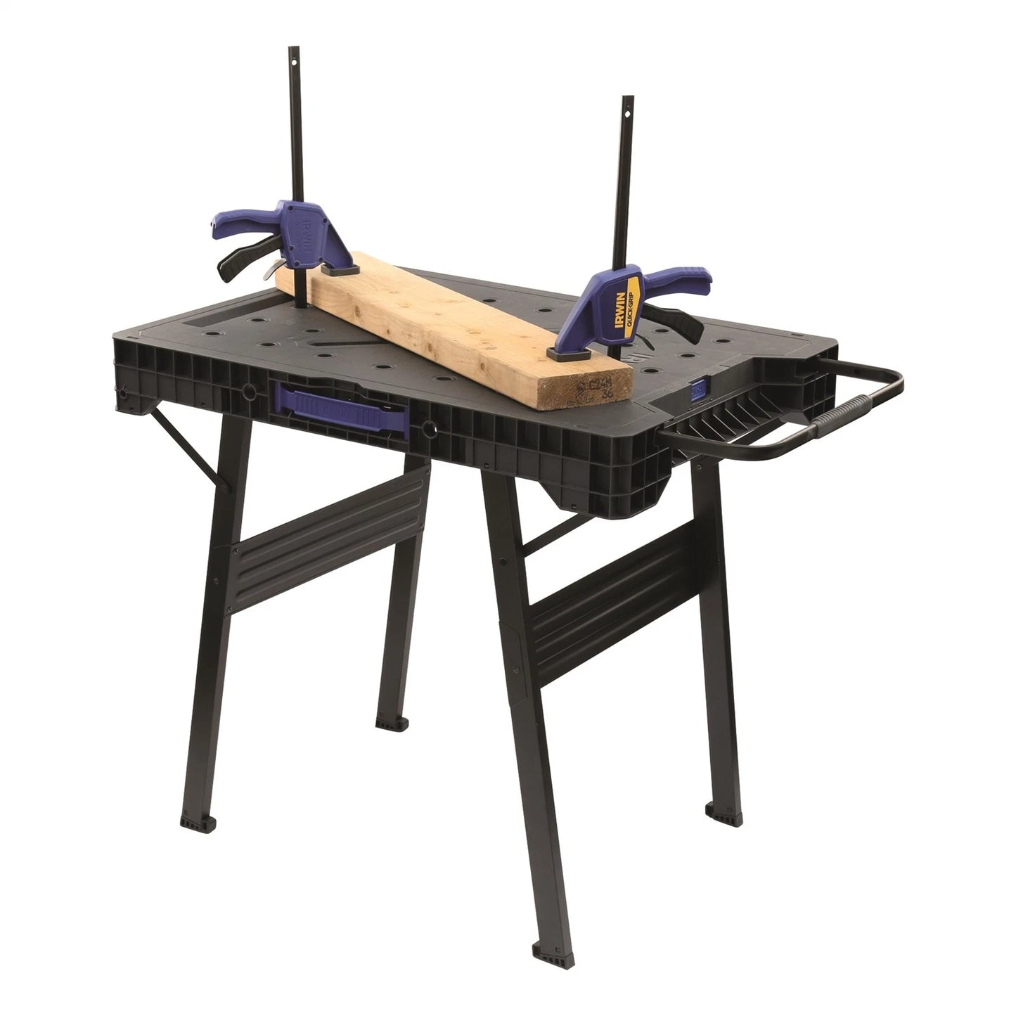 IRWIN Express Folding Workbench, Heavy-Duty, Portable, 455kg Capacity, Large Work Surface
