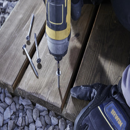 IRWIN 57mm Impact Pro Hex Bits 5 Pack - Full Fitment, Magnetised Tips, Optimized Flex Zone