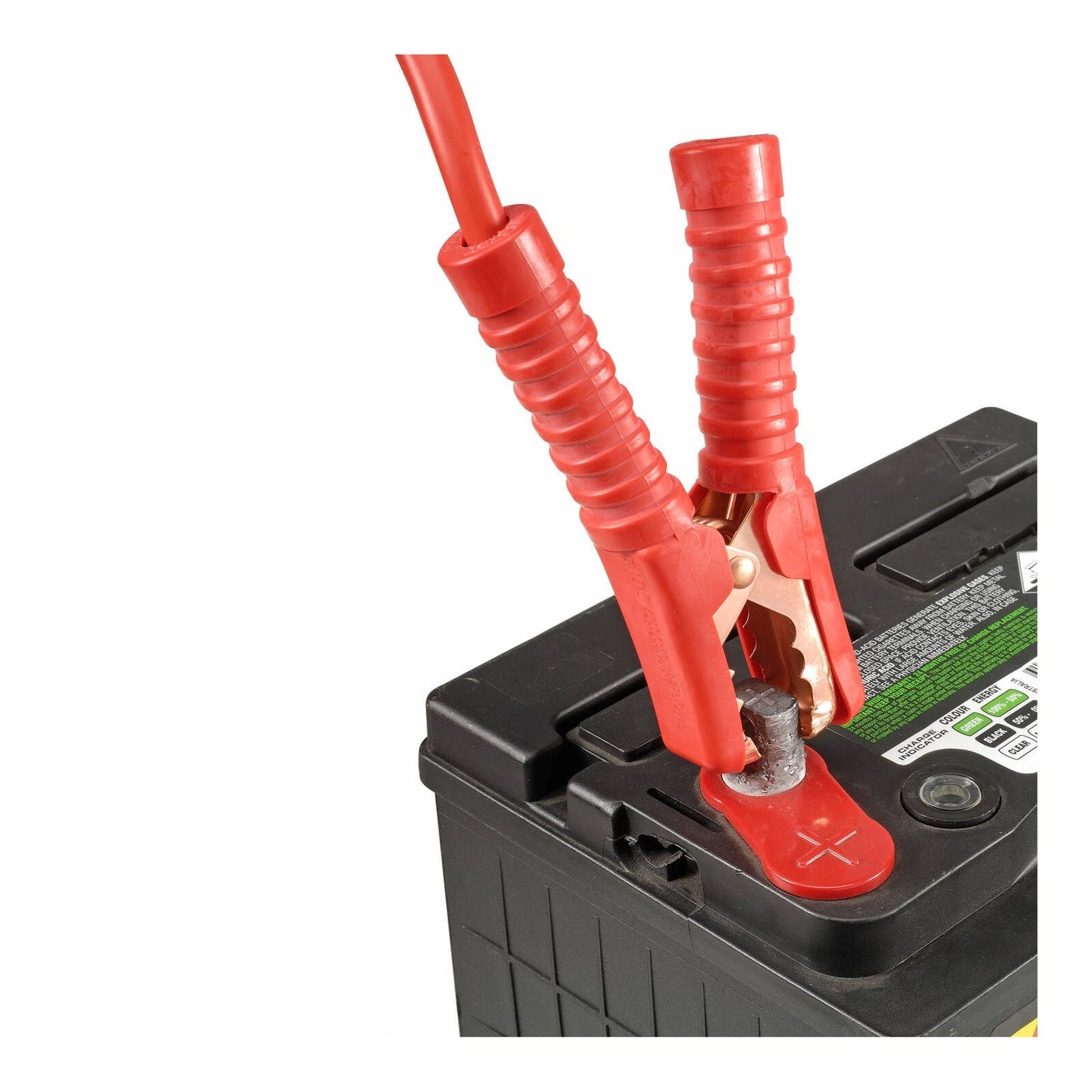 Projecta 12V 400A Booster Cables with Surge Protection for 6-8 Cylinder Petrol Vehicles