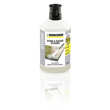 Karcher 1L Stone High Pressure Cleaner - Algae & Dirt Removal, Weather Protection, Versatile Use