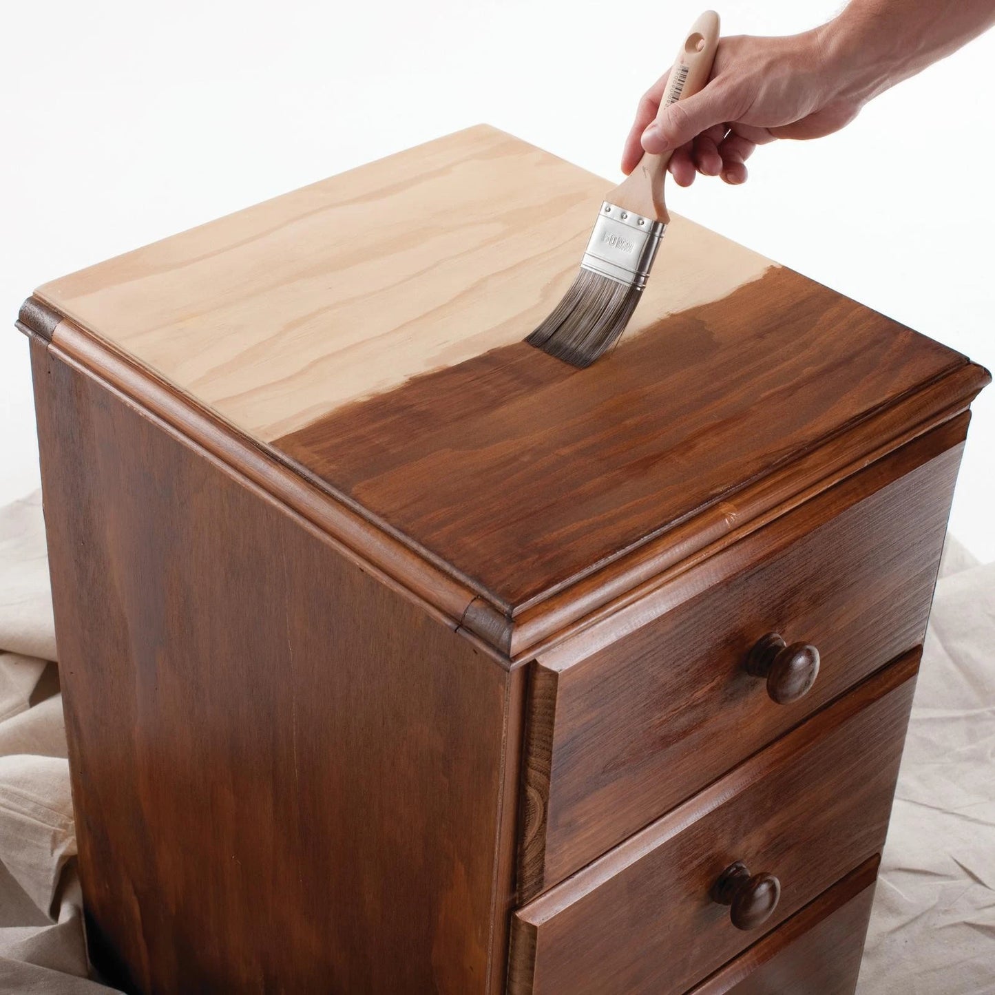 Cabot's 250ml Walnut Interior Stain, Oil-Based, UV & Waterproof, Easy Application