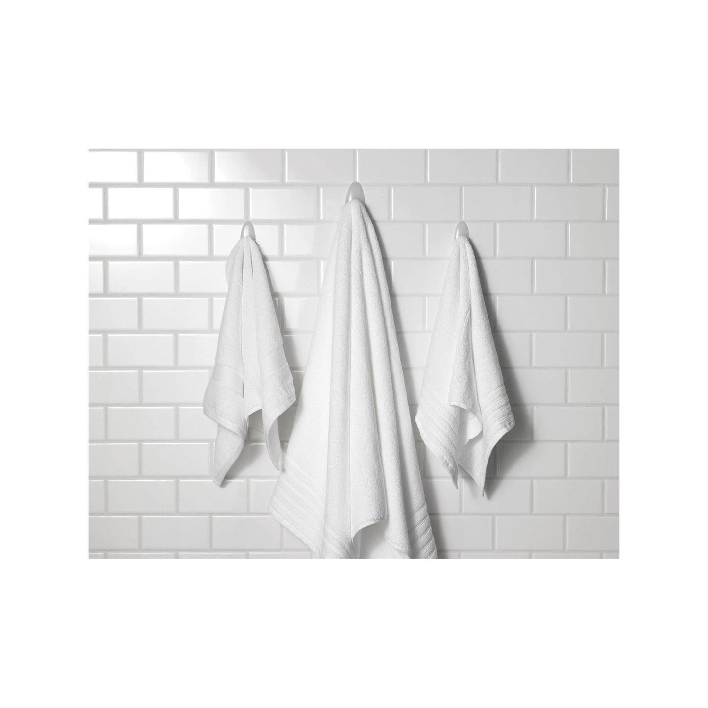 Command™ Large White Adhesive Towel Hook - Damage-Free, Water Resistant, 2.2kg Capacity