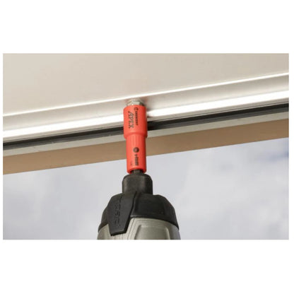 Crescent APEX 1/4" Magnetic Nutsetter with Non-Marring Cover & Protective Sleeve