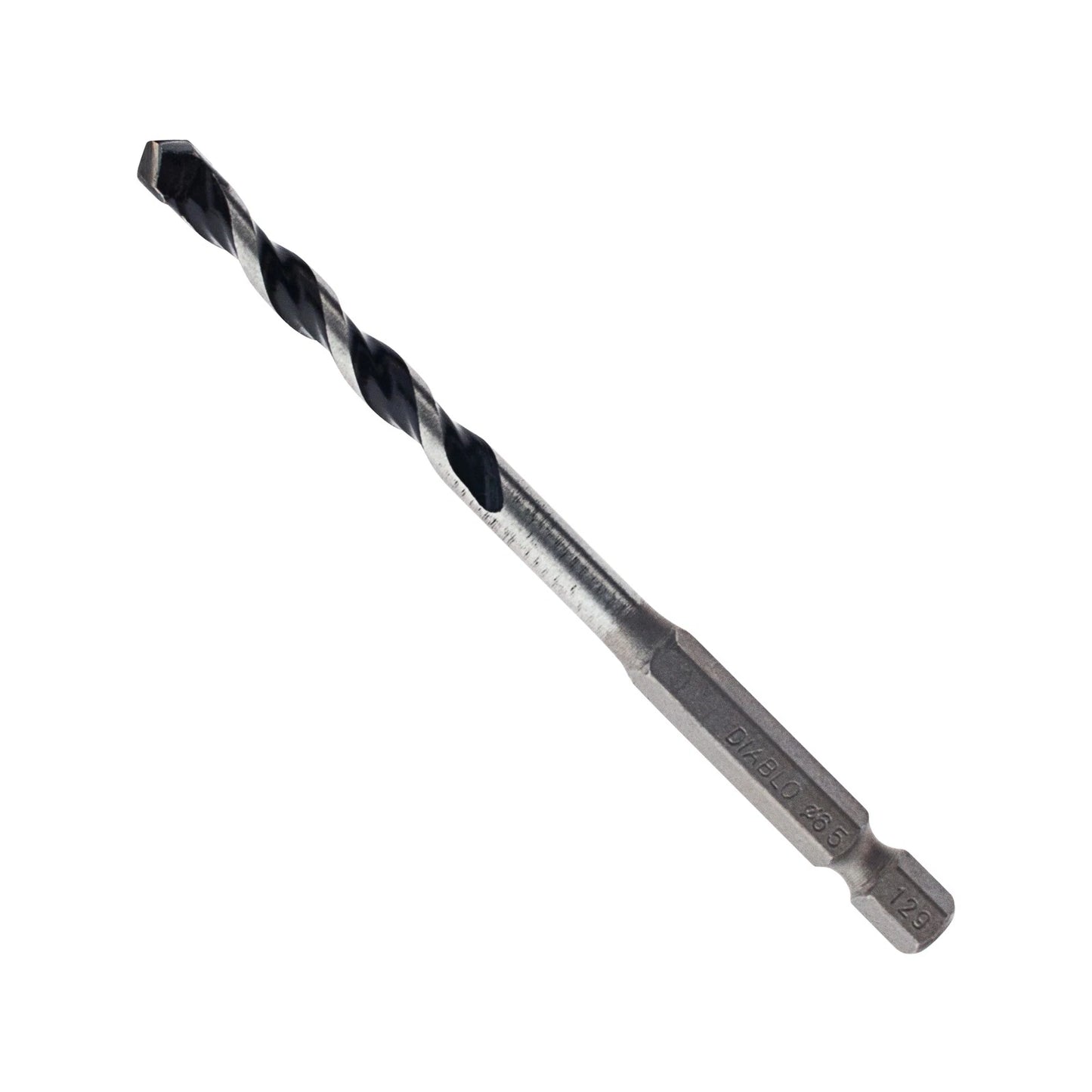 Diablo 6.5 x 100mm Multi-Material Carbide Tip Drill Bit - Impact Strong, Fast Drilling