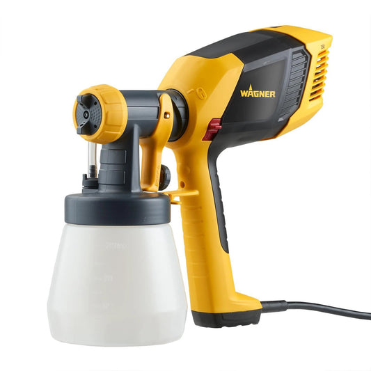 Wagner W350 Wood & Metal Paint Sprayer, 550W, Adjustable Flow, HVLP, 800ml Reservoir