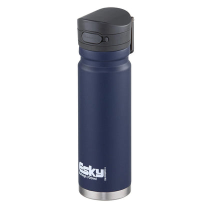 Esky 700ml Stainless Steel Insulated Leakproof Drink Bottle - Navy