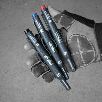Tracer Clog Free Marker Black - Durable, Versatile, Dust-Resistant, Includes Holster