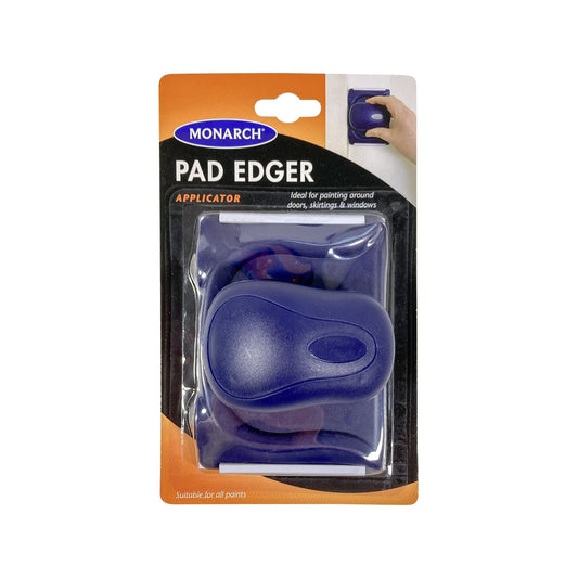Monarch Pad Edger - Precision Painting Tool with Ergonomic Handle, Refillable, Nylon Fibre