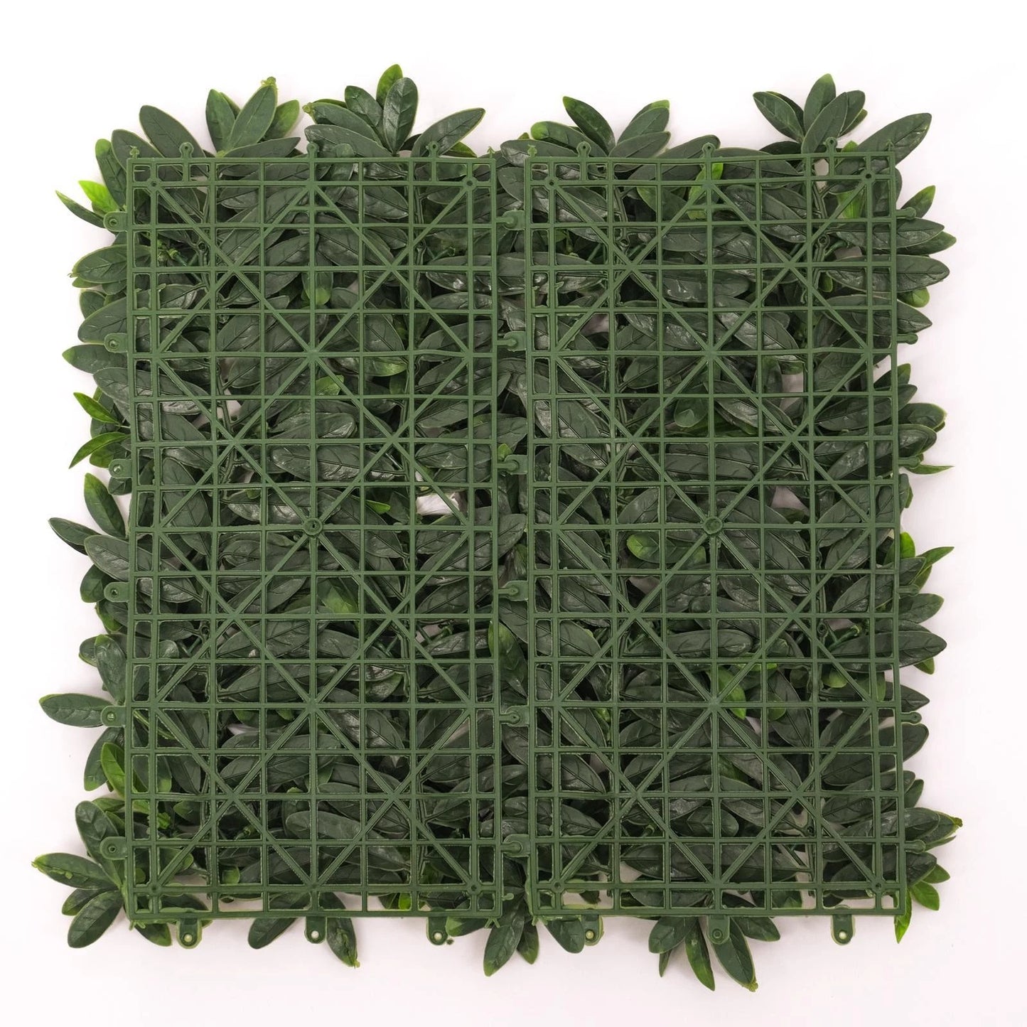 UN-REAL White Petal Artificial Hedge 50x50cm, UV Resistant, Weatherproof, Easy Install