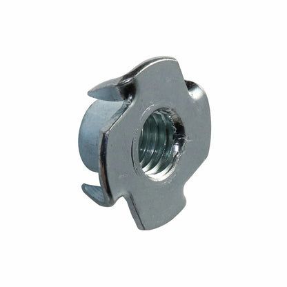 Everhang M10 x 80mm Zinc Plated Tee Nut and Bolt 4 Pack - Flush Mount, Durable, Versatile