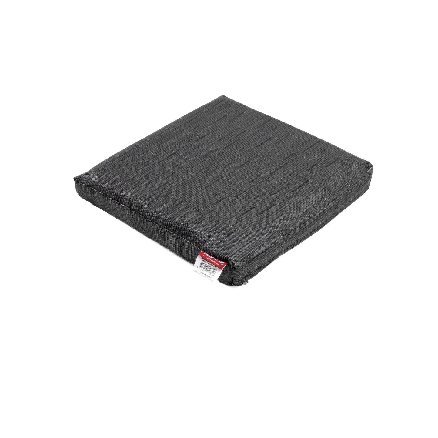 MOJO Charcoal Weathertex Outdoor Cushion - UV Resistant, Shower Proof, Durable Polyester