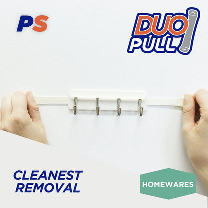 Permastik Kitchen Utility Rack, Self-Adhesive, No Drilling, Supports 1kg, Easy Removal