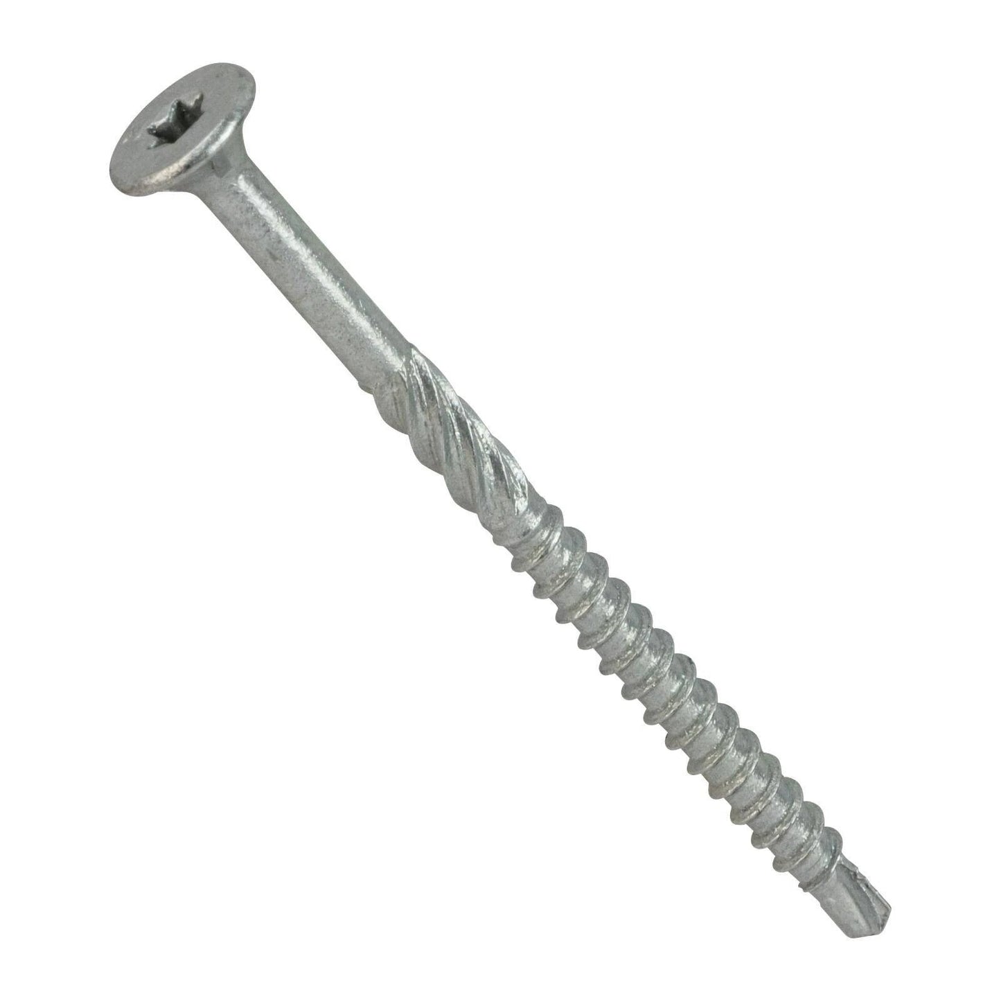 ZENITH 14G Galvanised Bugle Batten Screws 8x100mm TORX 30 Head - 100 Pcs