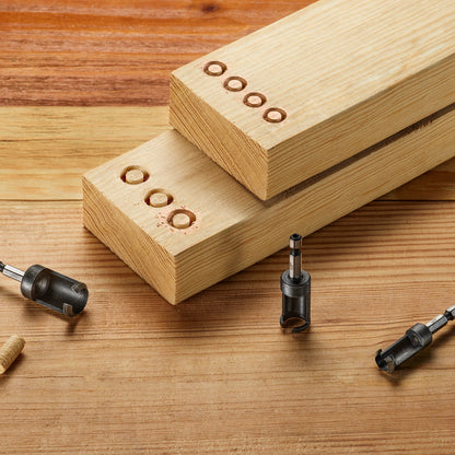 Ryobi ½” Plug Cutter - Sharp, Durable, Black Oxide Coating for Woodwork