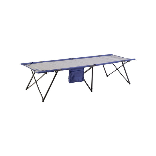 Marquee Single Easy Fold Stretcher, Quick Setup, Durable Steel Frame, 100kg Capacity