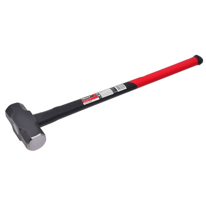 Trojan 8lb Fibreglass Sledge Hammer - Carbon Steel Head, Lifetime Warranty