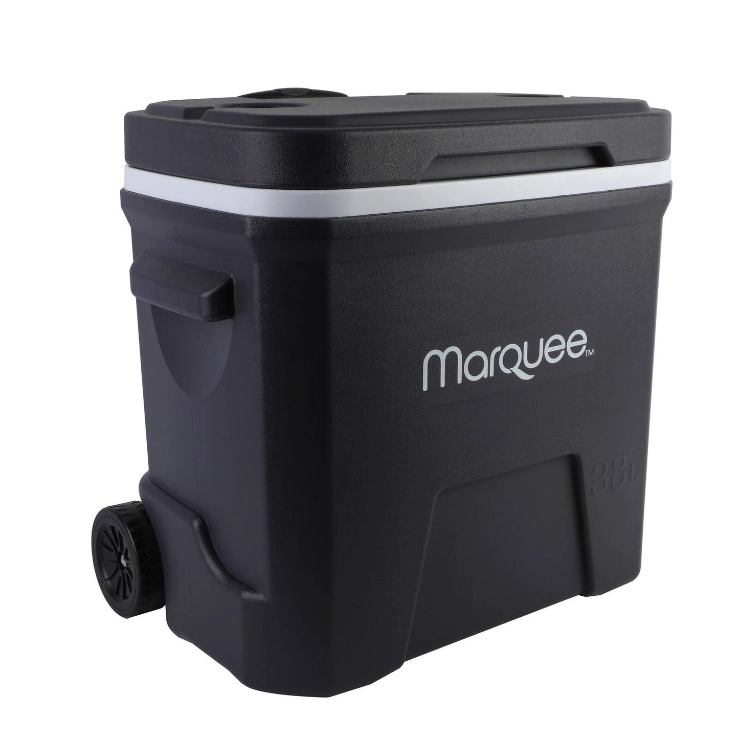 Marquee 38L Wheeled Insulated Cooler with Telescopic Handle & Cup Holders
