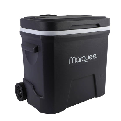 Marquee 38L Wheeled Insulated Cooler with Telescopic Handle & Cup Holders