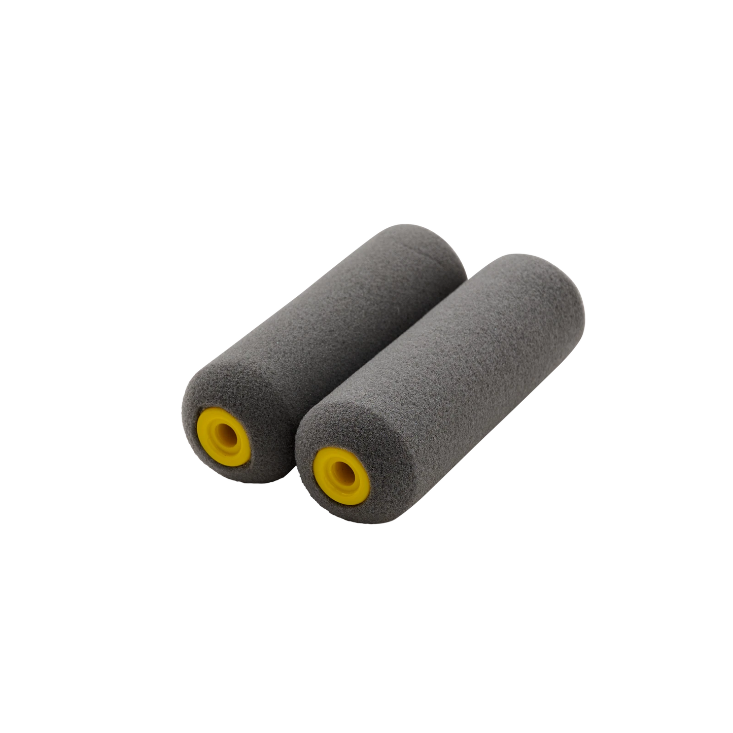 Monarch 100mm Dark High Density Foam Mini Roller 2 Pack - High Gloss Finish, Oil-Based Paints