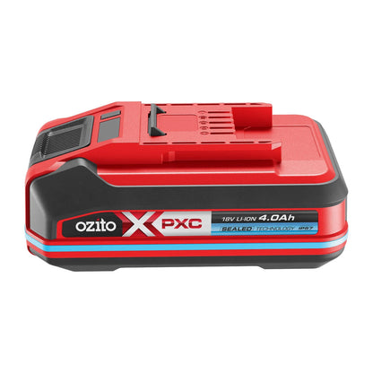 Ozito PXC 18V 4.0AH Sealed Battery, Water & Dust Resistant, High Density Cells