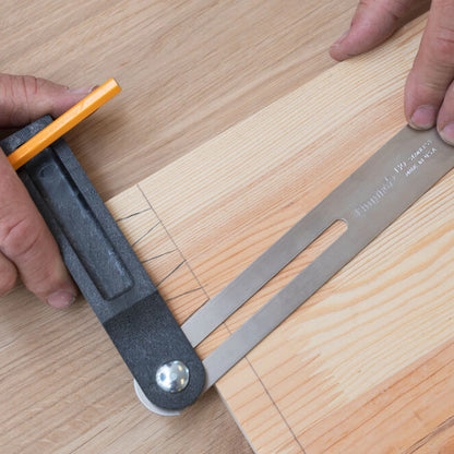 Empire Polysteel T-Bevel 228mm - Durable Handle, Adjustable Stainless Steel Blade