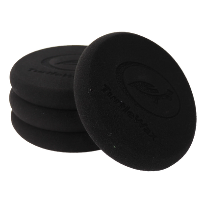 Turtle Wax Foam Applicator Pads 4 Pack - Premium Durable Reusable Car Care Tools