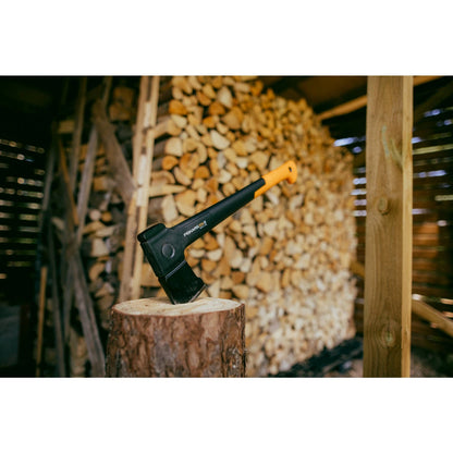 Fiskars X24 Splitting Axe M Blade - Sharp, Durable, Ergonomic, Ideal for Medium Logs