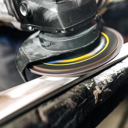 Kango 115mm 60G Zirconia Flap Disc, Self-Sharpening, High Removal Efficiency