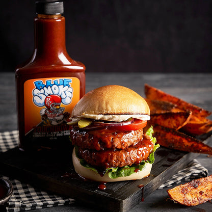 Blue Smoke Kansas BBQ Sauce 425ml - Authentic American Flavour, Gluten Free, Made in Australia