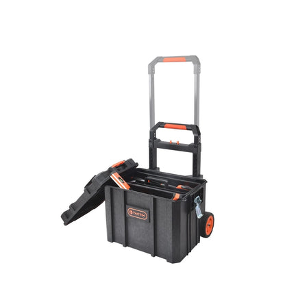 Tactix Modular Rolling Toolbox with Weatherproof Lids & Lift-Out Tray