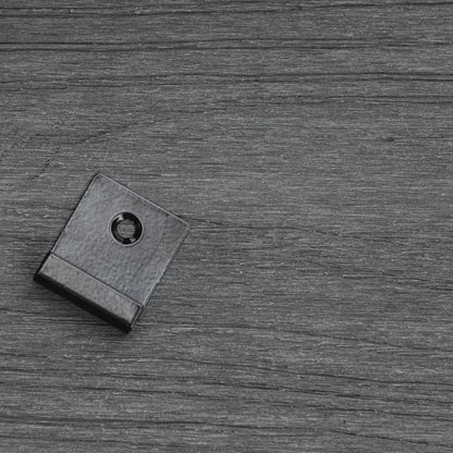 Ekodeck Quickfix C-Clips 15 Pcs - Stainless Steel, Screwless Deck Finish, Black