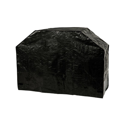 Durable 4 Burner Hooded BBQ Cover, UV & Water-Resistant, Woven Polyethylene, 165x65x100 cm