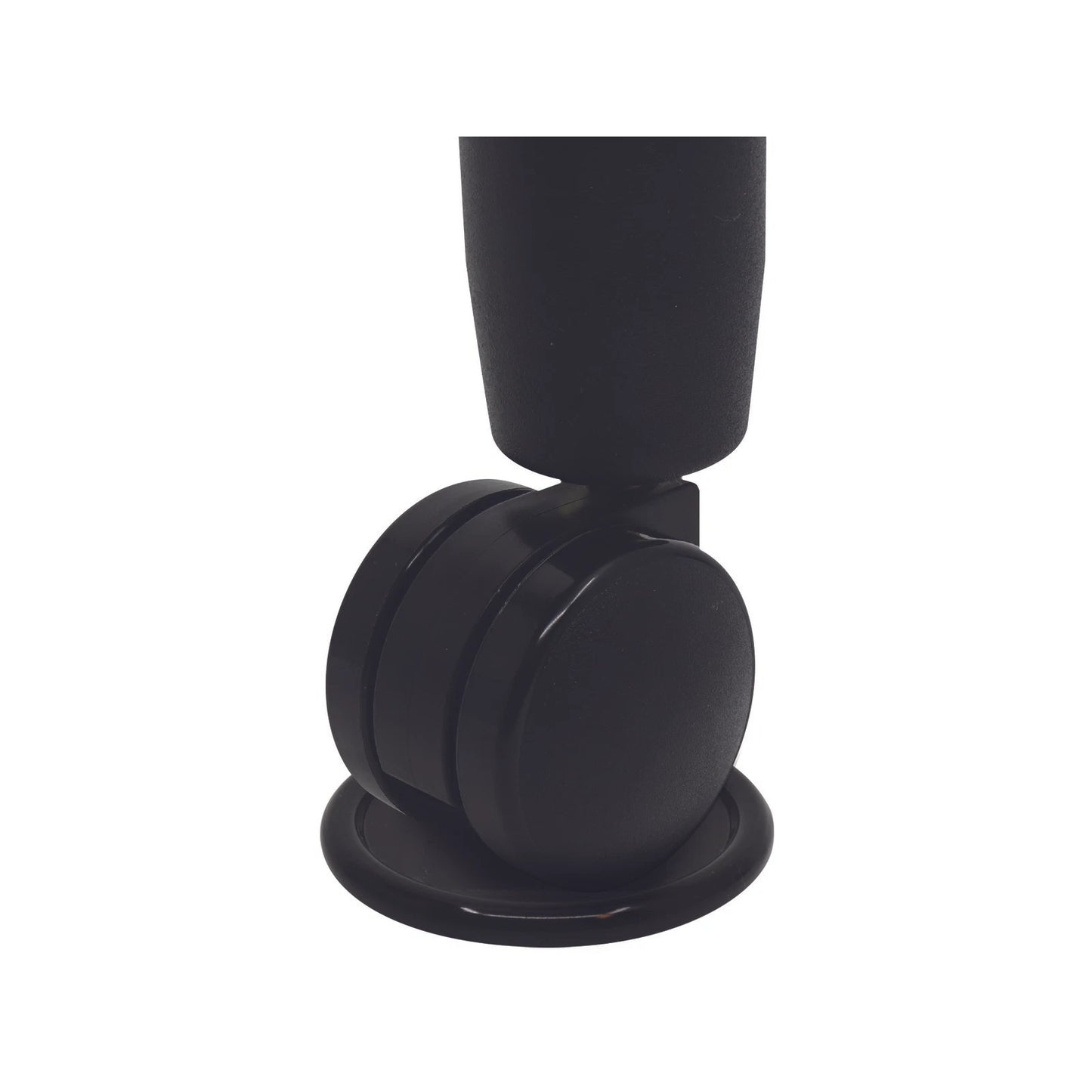 Surface Gard 72mm Brown Round Carpet Base Castor Cups - Steel & Felt, Floor Protection