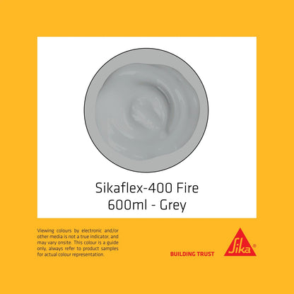 Sikaflex 600ml Grey Fire-Rated Polyurethane Sealan