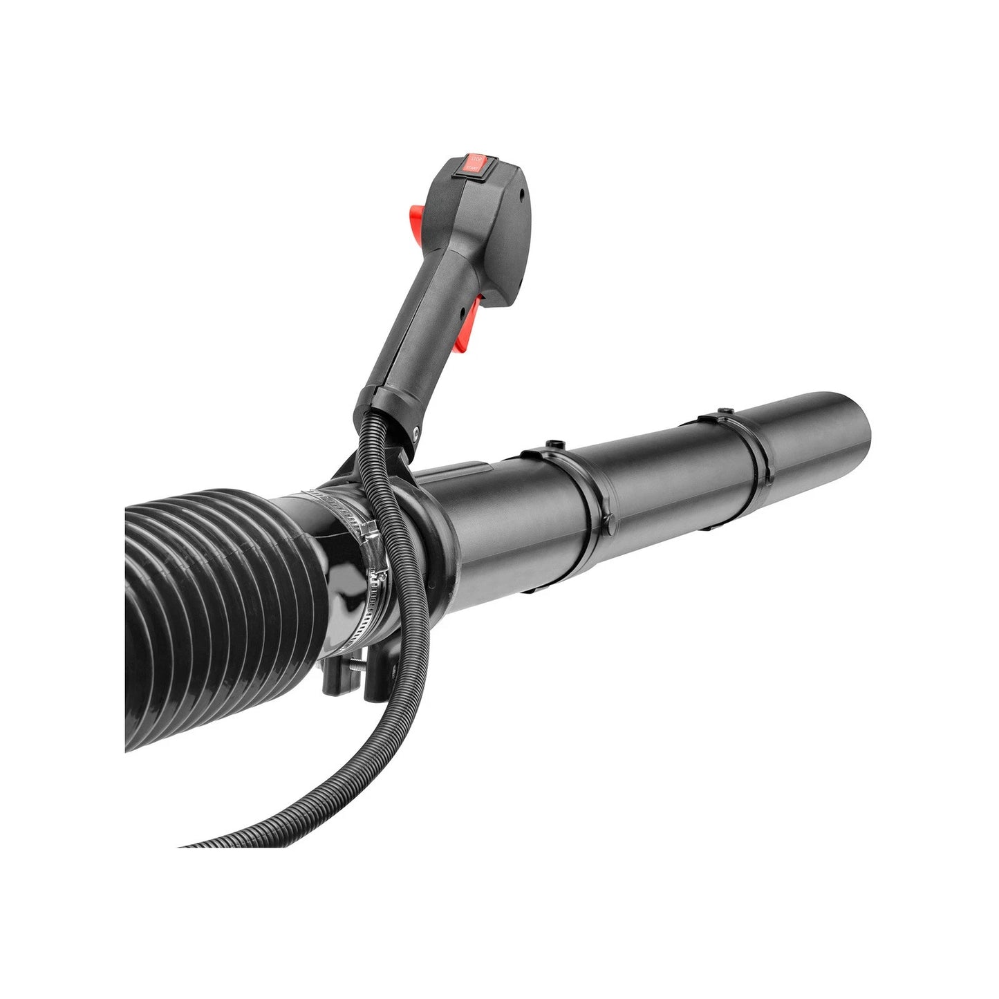 Full Boar 41.5cc Petrol Backpack Blower, 325 km/h Air Speed, 530 CFM, Padded Harness