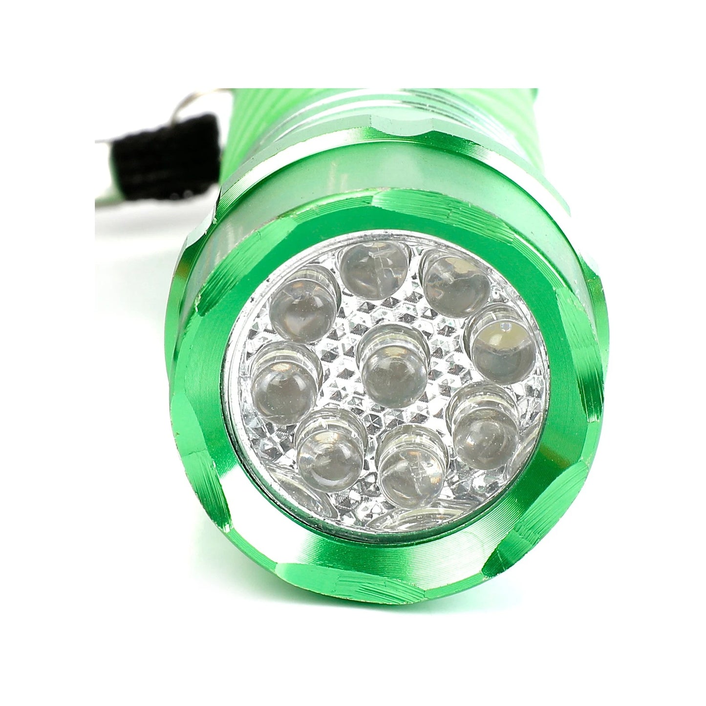 Click Glow In Dark Flashlight 4 Pack - LED, Glow Handle, 45 Lumens, 12 AAA Batteries Included