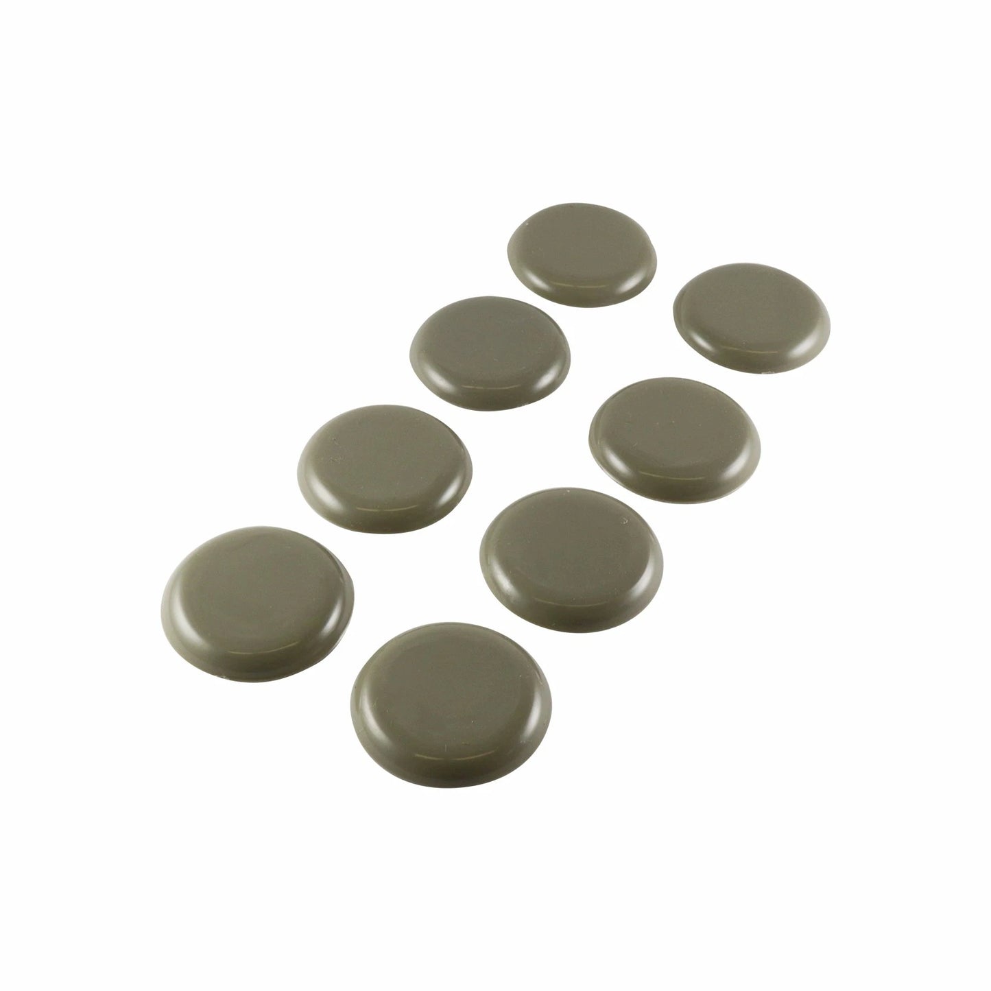 Surface Gard 38mm Round Self-Adhesive Sliders, Grey, 8 Pack - Easy Install, Durable, Versatile Use