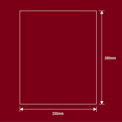 Rocket Premium Sanding Sheets 10 Pack, No Clog, 80-240 Grit, Hand & Machine Use