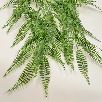 UN-REAL 85cm UV-Resistant Green Boston Fern Outdoor Artificial Plant