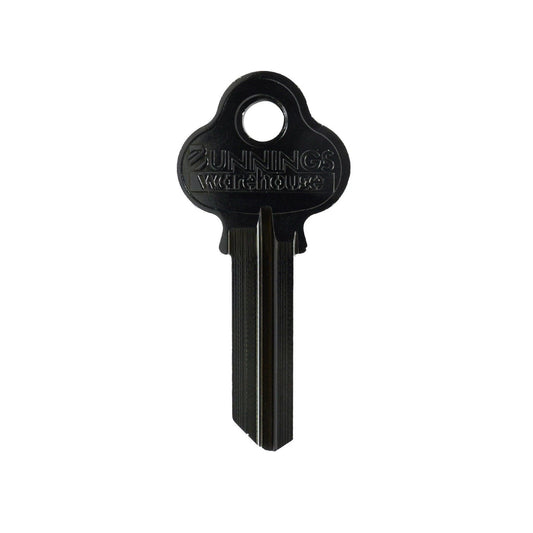 EHI Black Blank Key LW4 - Aluminium Titanium Alloy, Stylish, Reliable, Available at Bunnings